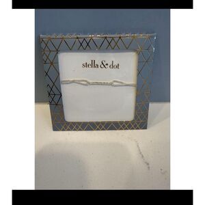 Stella & Dot Pave Wishing Bracelet - Silver NIB gifting birthday Christmas